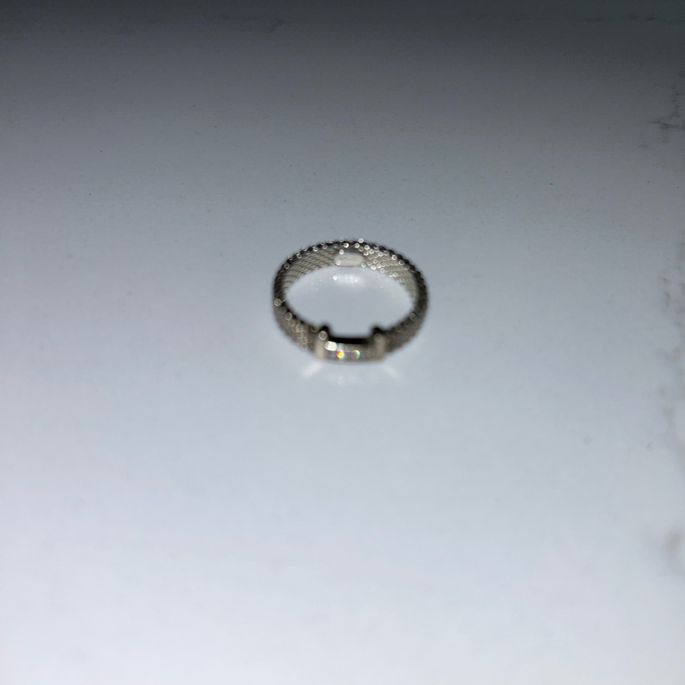 Tiffany Basketweave Diamond Ring - Picture 5 of 6